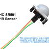 HC-SR501 Passive Infrared motion sensor.  This contains all the circuitry to analyze and detect.  The trigger output is ready to use in an application without Arduino.